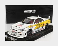 1:18 INNO-MODELS Nissan Skyline Gt-R (R34) #23 Lbwk Hoshino 2007 18R-R34-LBSS