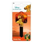 Disney Simba The Lion King KEY00184C 6-Pin UL2 Universal Cylinder Key Blank