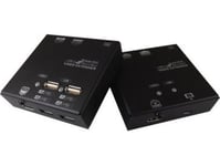 Av-Verdi Signaloverføringssystem Value Kvm-Forlenger Via Cat.5E/6, Hdmi, 4 X Usb