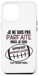 Coque pour iPhone 15 Pro Max Supportrice Rugby Bordeaux Humour