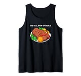 Funny Steak The Real MVP Of Meals For Steak Lovers Tank Top