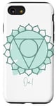 Coque pour iPhone SE (2020) / 7 / 8 Chakra du cœur - OM - spiritualité - équilibre