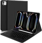 Étui Clavier Pour Ipad 11 Pro (M4) Allemand - Noir