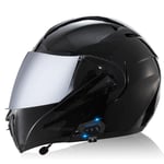 Integral Modular Casque MODULABLE Moto Face Double Touring Cruiser Sports Flip-UP ECE Homologué Casque Homologue Casque G,M