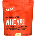 FAST WHEY80 Vanilla -heraproteiinikonsentraatti, 500 g