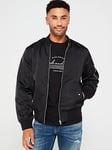 Jack & Jones Jack &amp; Jones Ocean Bomber Jacket, Black, Size M, Men