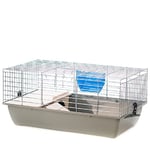 Tommi Cage Super B Cage pour Lapin Chrome 70 cm