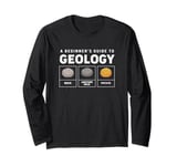 Vintage Rockhound A Beginner's Guide To Geology Long Sleeve T-Shirt