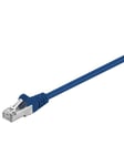 Pro CAT 5e patchcable F/UTP blue 2 m