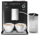 Melitta E970-103 Caffeo CI One-Touch Fully Automatic Coffee Maker with My Coffee Memory and Milk System - Black