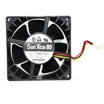 N / A Cooling Fan 9G0812G103, Server Cooler Fan 9G0812G103 12V 1.1A, Large air Volume High-Speed Server Cooling Fan for 80 * 80 * 38MM