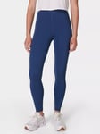 Sweaty Betty Power Texture Ultra Sculpt High Waist Sports Leggings, Flux Blue