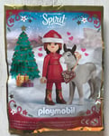 FIGURINE NEUF SOUS BLISTER PLAYMOBIL SPIRIT XMAS ESPRIT DE NOEL ET ANE