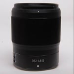 Nikon Used 35mm f/1.8 S Z mount lens