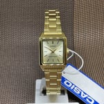 Casio LTP-V007G-9E Analog Quartz Gold Tone Stainless Steel Band Ladies' Watch