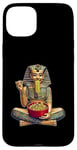 Coque pour iPhone 15 Plus Nouilles japonaises Pharaoh King Tut Ramen