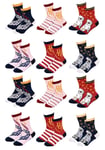 Chaussettes Fille Licence Pack De 12 Paires Surprise Pack 12 Harry Potter