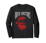 Mafia Christmas - Funny Vintage Santa Claus Xmas Lover Long Sleeve T-Shirt