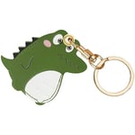 AXFEE Airtag Porte Clé, Mignon PU Étuis pour Apple AirTag, Portable Key Finder pour Clés Enfants Animaux de Compagnie, [ Porte- Clés Contrôle d'Accès] (Airtag Non Inclus) (Dinosaure Vert)