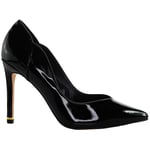 Ted Baker Orlinay Womens Black Court Heels Shoes Patent Leather - Size UK 3