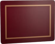 Pimpernel Classic Burgundy Brunch Placemats - Set of 6