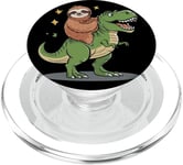 T-Rex paresseux PopSockets PopGrip pour MagSafe