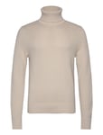 Olivero Turtleneck Sweater Tops Knitwear Turtlenecks Beige J. Lindeberg