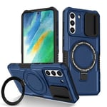 Samsung Galaxy S21 FE 5G      Magsafe Sliding Cover Case    Navy