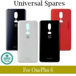 For Oneplus 6 Rear Back Cover Replacement Battery Cover Glass Housing