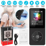 Bluetooth Support 128GB MP4/MP3 Lossless Music Player FM Radio Recorder Sport UK