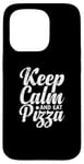 iPhone 15 Pro Keep Calm and eat Pizza Italian Case