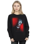 It Chapter 2 Women's Pennywise Behind The Balloons Sweatshirt Black XX-Large