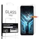 Protecteur d'écran Asus ROG Phone 3 ZS661KS Verre Trempé Film de Protection [1 PC] Vitre Tactile Anti-poussiere sans Bulle