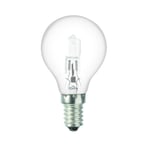 Klotlampa Halogen Classic Eco Klar 370lm 28W E14