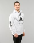 Adidas - Sports ID Hoodie - White - S