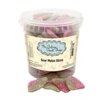 Sour Melon Slices Sweets Bucket Pick and Mix Candy Retro Party Treats