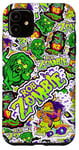 Coque pour iPhone 11 Rob Zombie – Sticker Collage