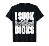 I suck at Bingo Loser trophy Bingo Competition T-Shirt