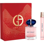 Armani Parfymer för kvinnor My Way Presentförpackning Eau de Parfum Spray 50 ml + Resespray 10 ml 60 ml (23.650,00 kr / 1 l)