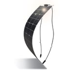 100W Souple Panneaux Solaires- Portables Panneaux Solaires à haut rendement conviennent aux générateurs extérieurs, aux batteries au lithium mobiles, VR, yachts et aux aventures en plein air