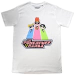 Cartoon Network Unisex T-Shirt: Power Puff Girls Catch Flight (Medium)