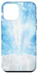 iPhone 12 mini Catholicism Open Bible Rays Spiritual Divine Case