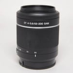 Sony Used Alpha DT 55-200mm f4.0-5.6 Zoom Lens