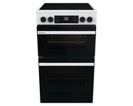 Hisense HDCEC5C10W 50cm A Rated Electric Cooker with Ceramic Hob