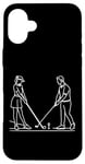 Coque pour iPhone 16 Plus Golf Club One Line Art Dessin Golf