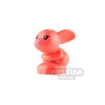 LEGO Animals Minifigure Rabbit with Metallic Lavender Nose