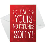 Funny Joke Card For Valentines Day Anniversary Card For Men Women Him Her