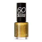 Rimmel 60 Seconds Vernis à ongles pailleté 831 Oh My Gold 8 ml