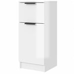 Tall Slim Cabinet Narrow Bathroom Cupboard Bedside Unit Shoes Storage End Table