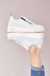 'Dawlish' Flatform Zip Trainers